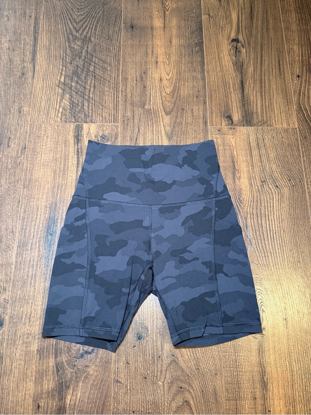 Lululemon Camo Biker Shorts